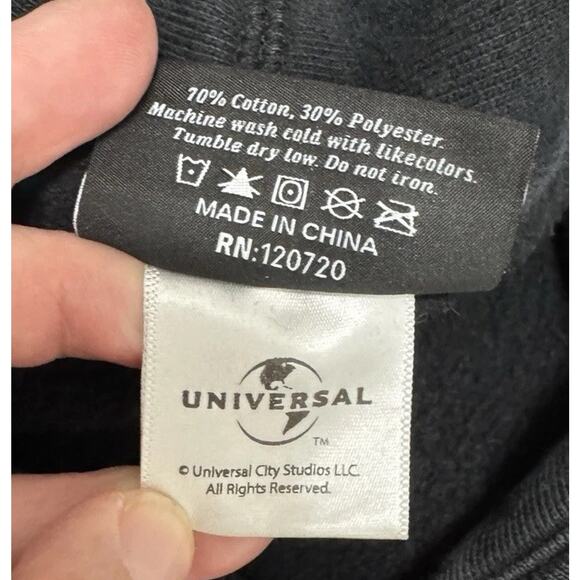 The Hundreds Tristan Eaton Hoodie Sweatshirt Creature from the Black Lagoon Sz M - Picture 8 of 8